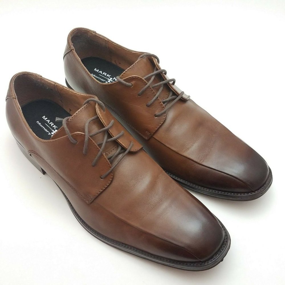 Mark Nason Mens Oxfords Size 11.5‎ M Brown
